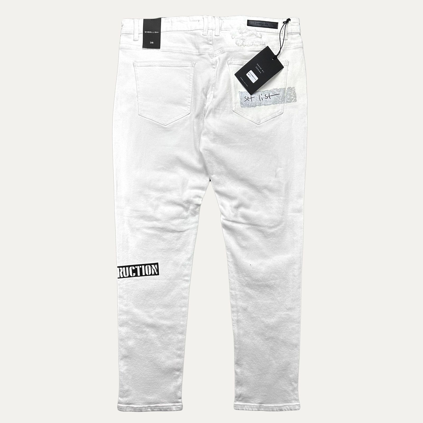 Embellish Embellish Distressed Denim Jean Size US 38 / EU 54 - 2 Thumbnail