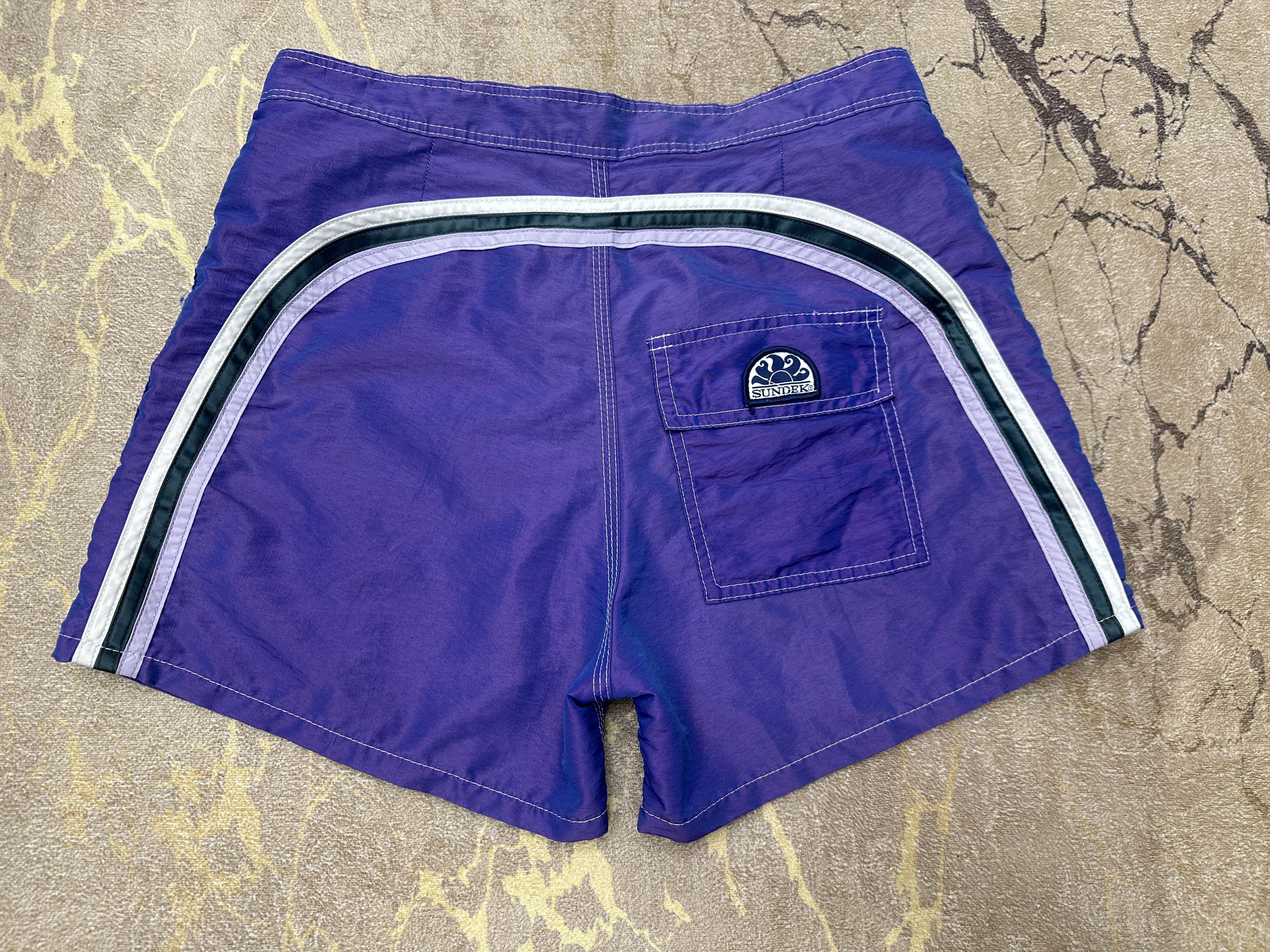 Sundek Sundek 31 Surf Beach Board Shorts Trunks BathSuit Size 31 S Size US 31 - 1 Thumbnail