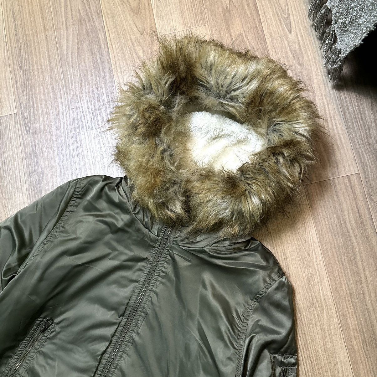 14th Addiction × If Six Was Nine × Le Grande Bleu (L.G.B.) G.O.A | Earth Fur faux jacket IfSixWasNine LGB Style Size US M / EU 48-50 / 2 - 8 Thumbnail