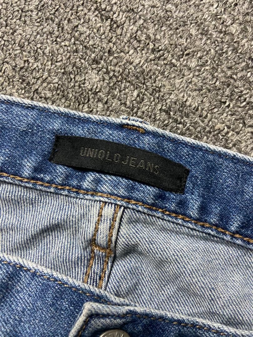 Uniqlo UNIQLO Distressed Denim Ripped Jeans (139) Size US 34 / EU 50 - 7 Thumbnail