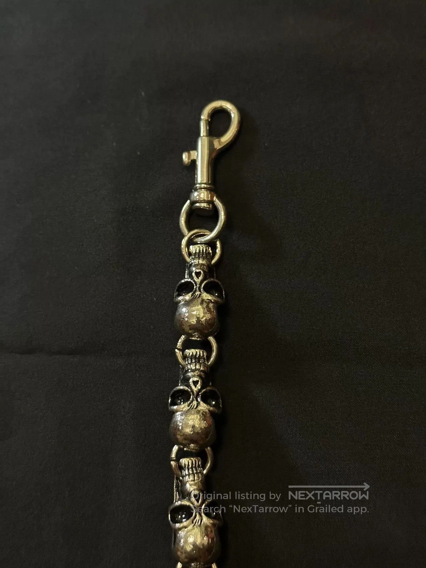 Vintage vintage 90s skull wallet chain. Size ONE SIZE - 3 Thumbnail