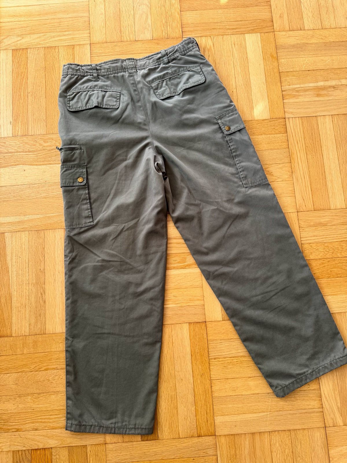 Other Vintage Wide-Leg Cargo Pants / Gorpcore Style /Archive 🔥 Size US 34 / EU 50 - 12 Thumbnail