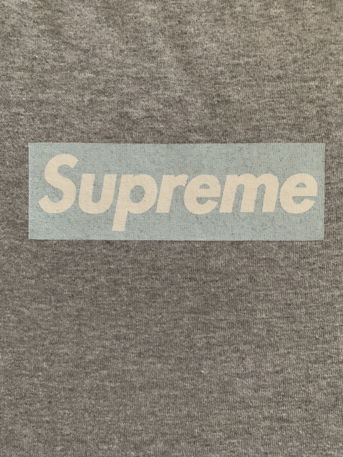 Supreme 1998 Ice Blue On Grey Box Logo Size US XL / EU 56 / 4 - 2 Thumbnail