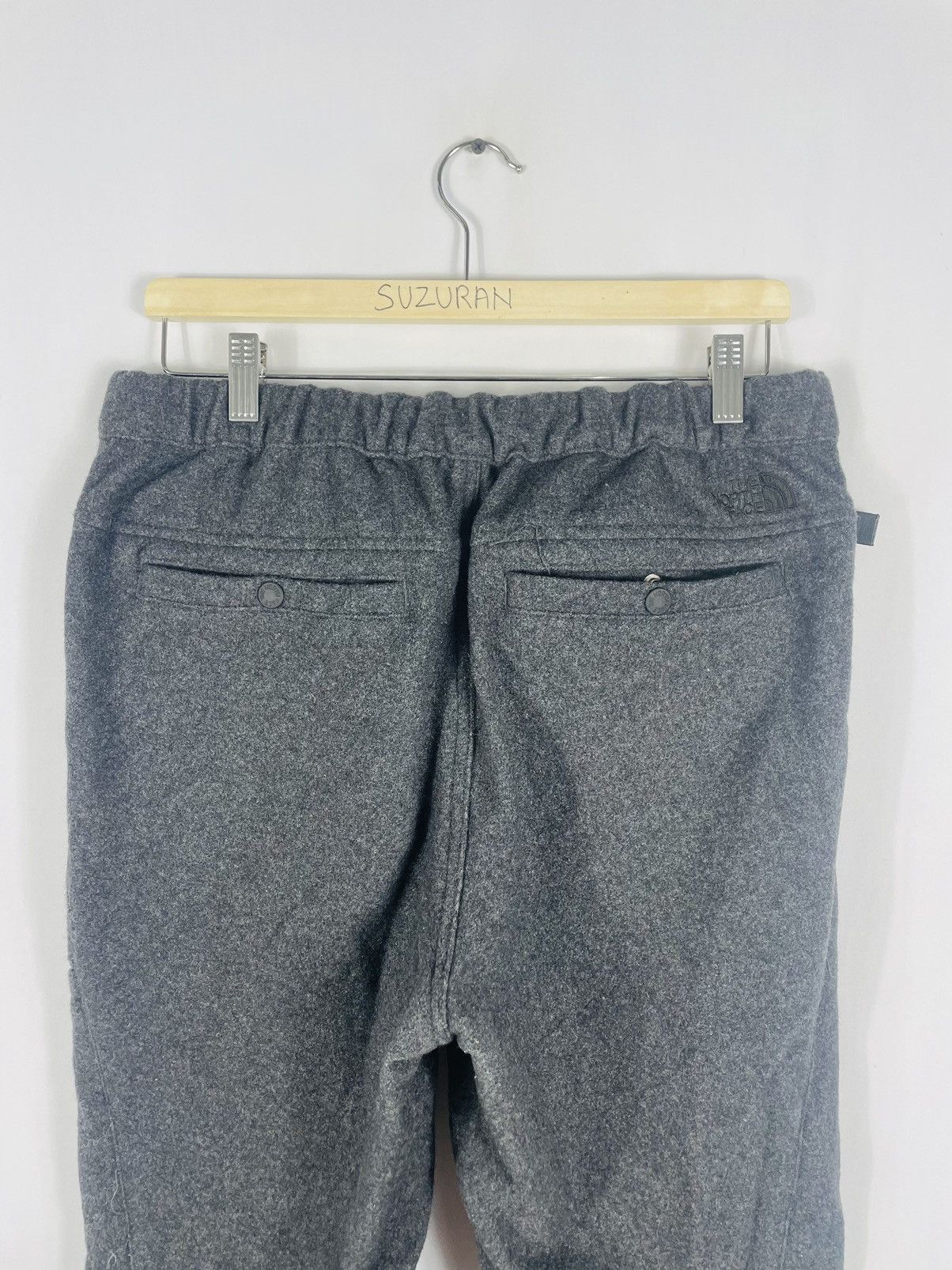 🔥Rare🔥The North Face 5 Pockets Draw String Wool Jogger Pants