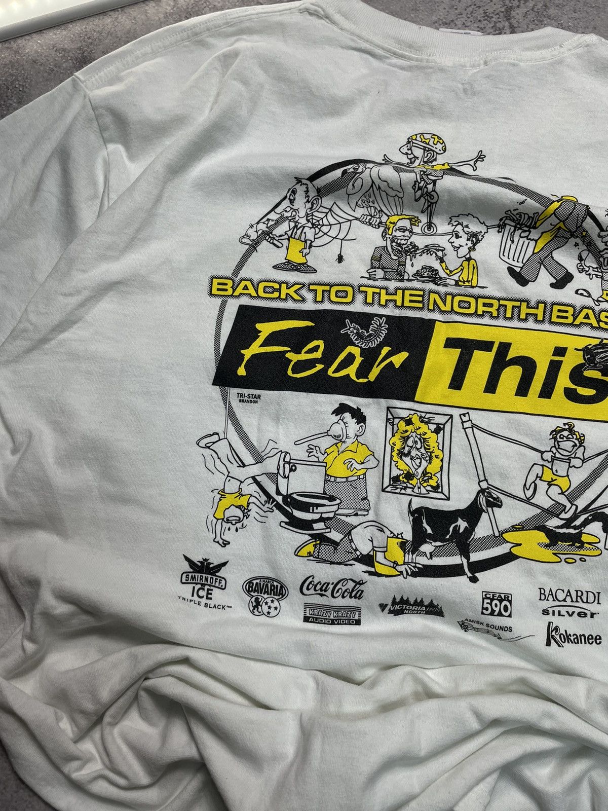 Vintage Vintage Y2K 00s Fear Factor Promo Graphic T Shirt XL Size US XL / EU 56 / 4 - 2 Thumbnail
