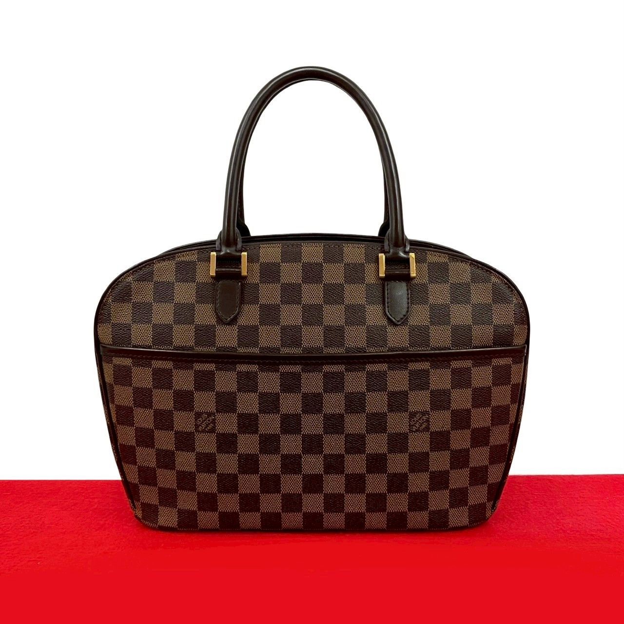 Louis Vuitton Louis Vuitton Louis Vuitton Sarria Horizontal Damier Handbag Canvas Handbag DUTY FREE for USA Size ONE SIZE - 1 Thumbnail