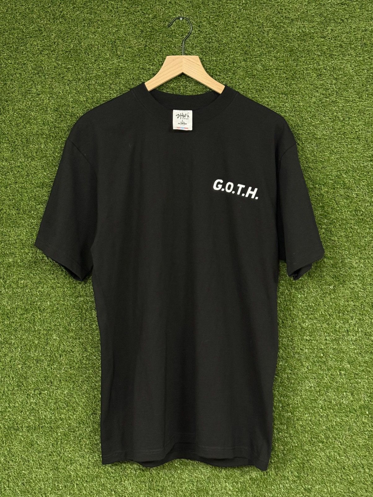 Other Shaka Wear GOTH Black Logo Emo Grunge Gothic Tee Large Size US L / EU 52-54 / 3 - 1 Thumbnail