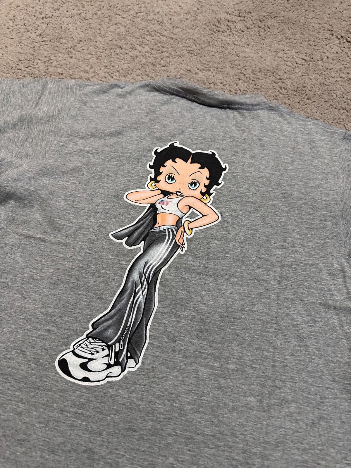 The Unbranded Brand VINTAGE 1998 BETTY BOOP Print T-shirt Sz M Size US M / EU 48-50 / 2 - 8 Thumbnail