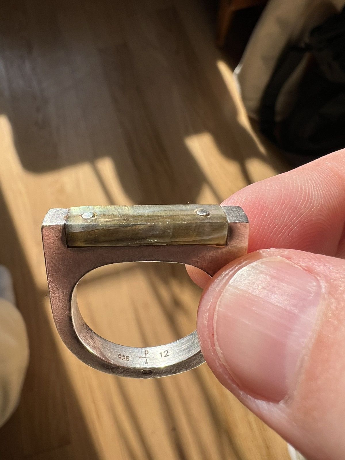 Parts Of Four Plate Ring Size 12 Size ONE SIZE - 4 Thumbnail
