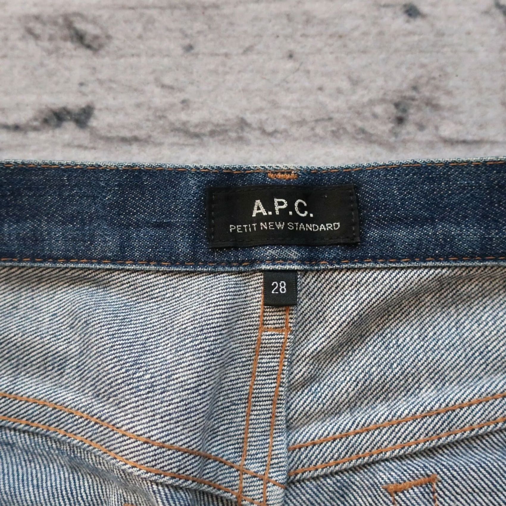 Denime APC Petit New Standard Jeans Size 30 Denim Distressed Faded Destroyed Size US 30 / EU 46 - 5 Thumbnail