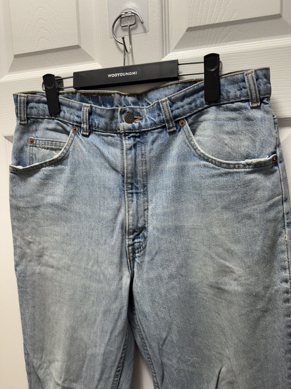 Levi's Vintage Clothing Levi's Levis Orange Tab 619 Vintage Light Wash Denim Jeans Size US 36 / EU 52 - 3 Thumbnail