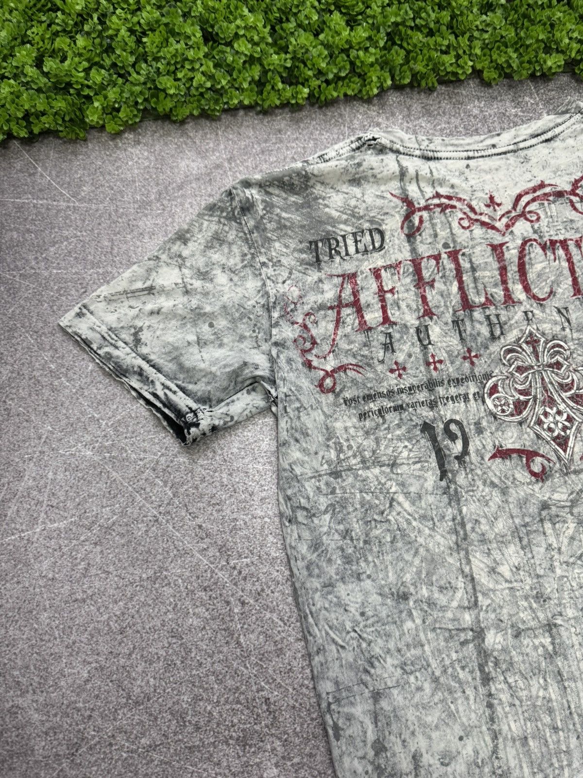 Affliction Vintage Y2K Affliction Reversible Tee Shirt Size US M / EU 48-50 / 2 - 20 Thumbnail