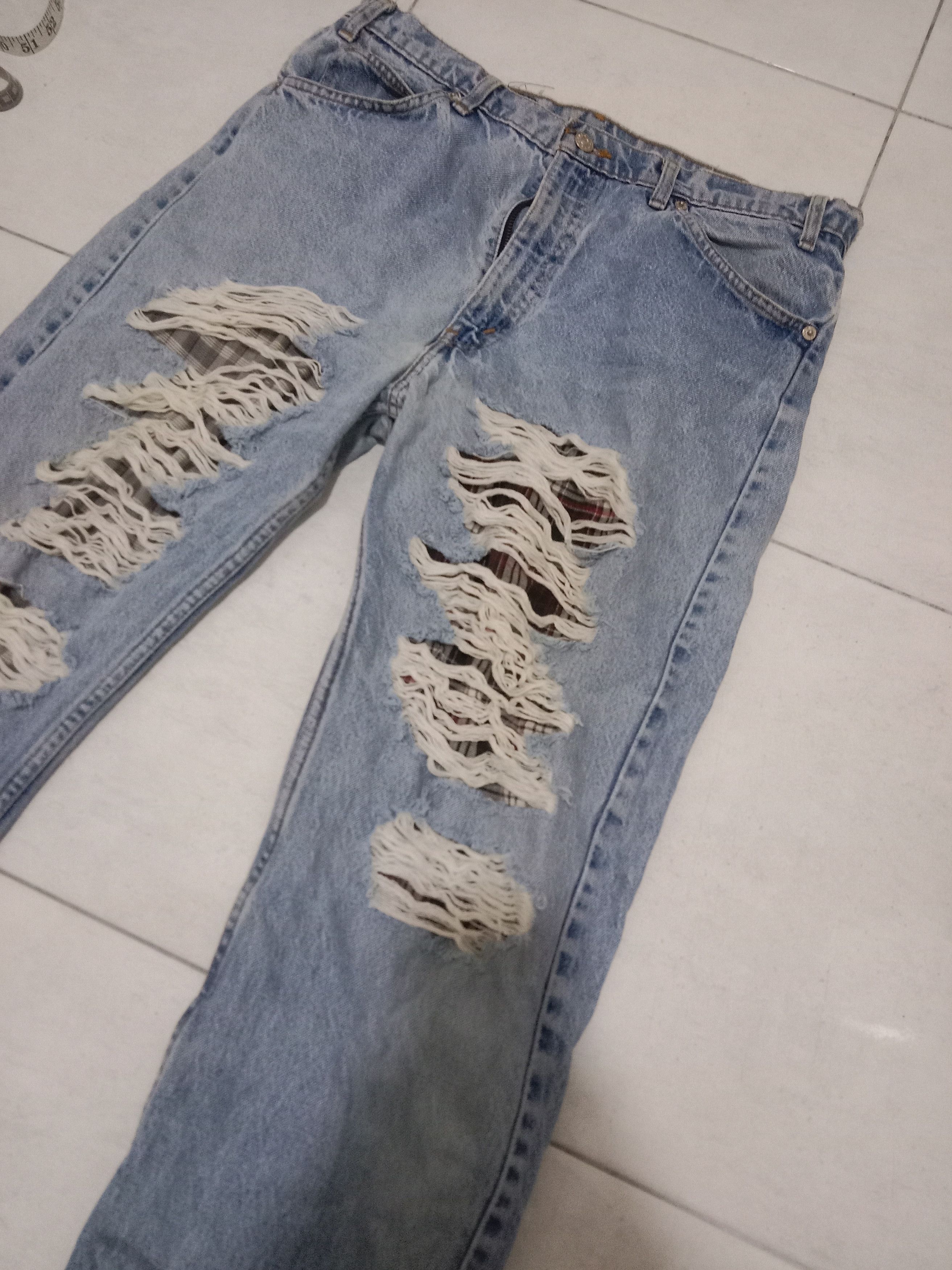 Hysteric Glamour Rare Distressed Denim vintage Levis Size US 34 / EU 50 - 3 Thumbnail