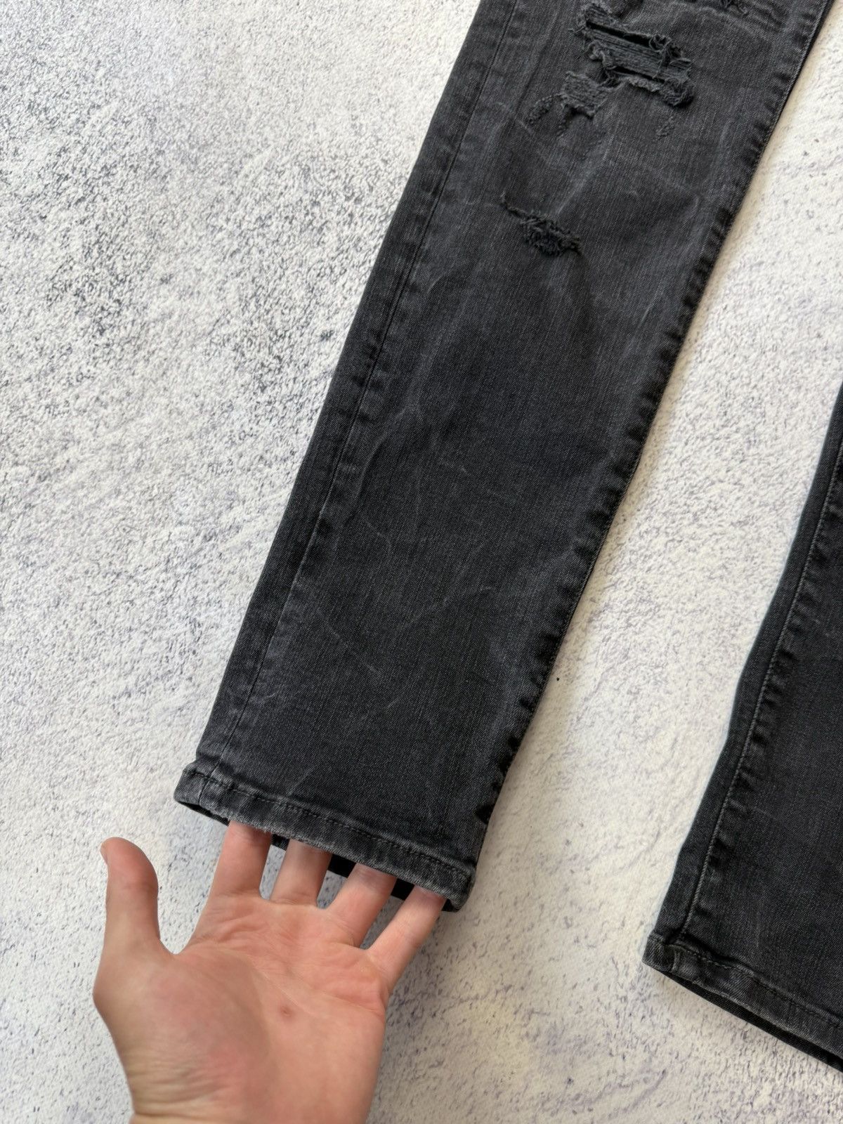 Japanese Brand Vintage True Religion Black Jeans Chief Keef Awant Garde Size US 36 / EU 52 - 14 Thumbnail