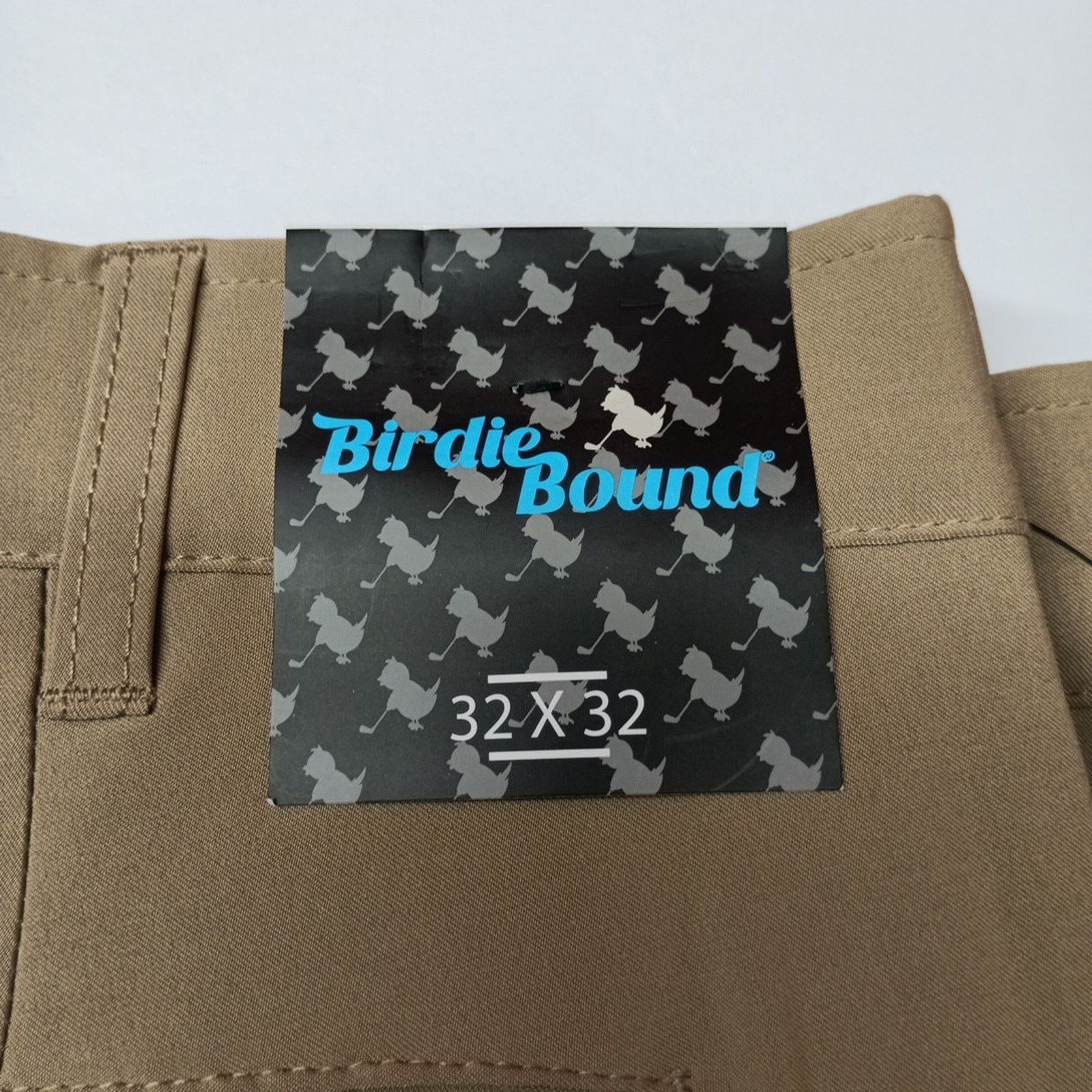 Other Birdie Bound Golf Pants Men's Size 32x32 Khaki Flex Straight Size US 32 / EU 48 - 2 Thumbnail