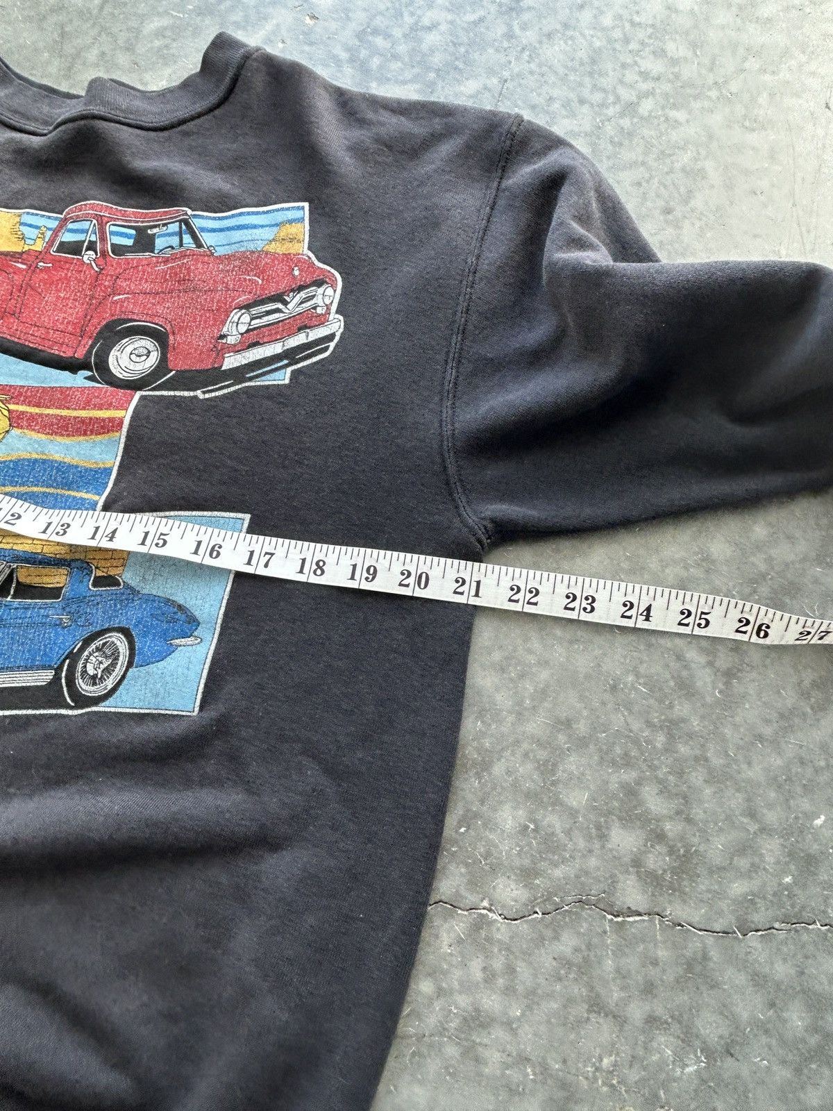 Vintage Vintage 90s Carquest Graphic Sweatshirt Faded Black Size US M / EU 48-50 / 2 - 5 Thumbnail
