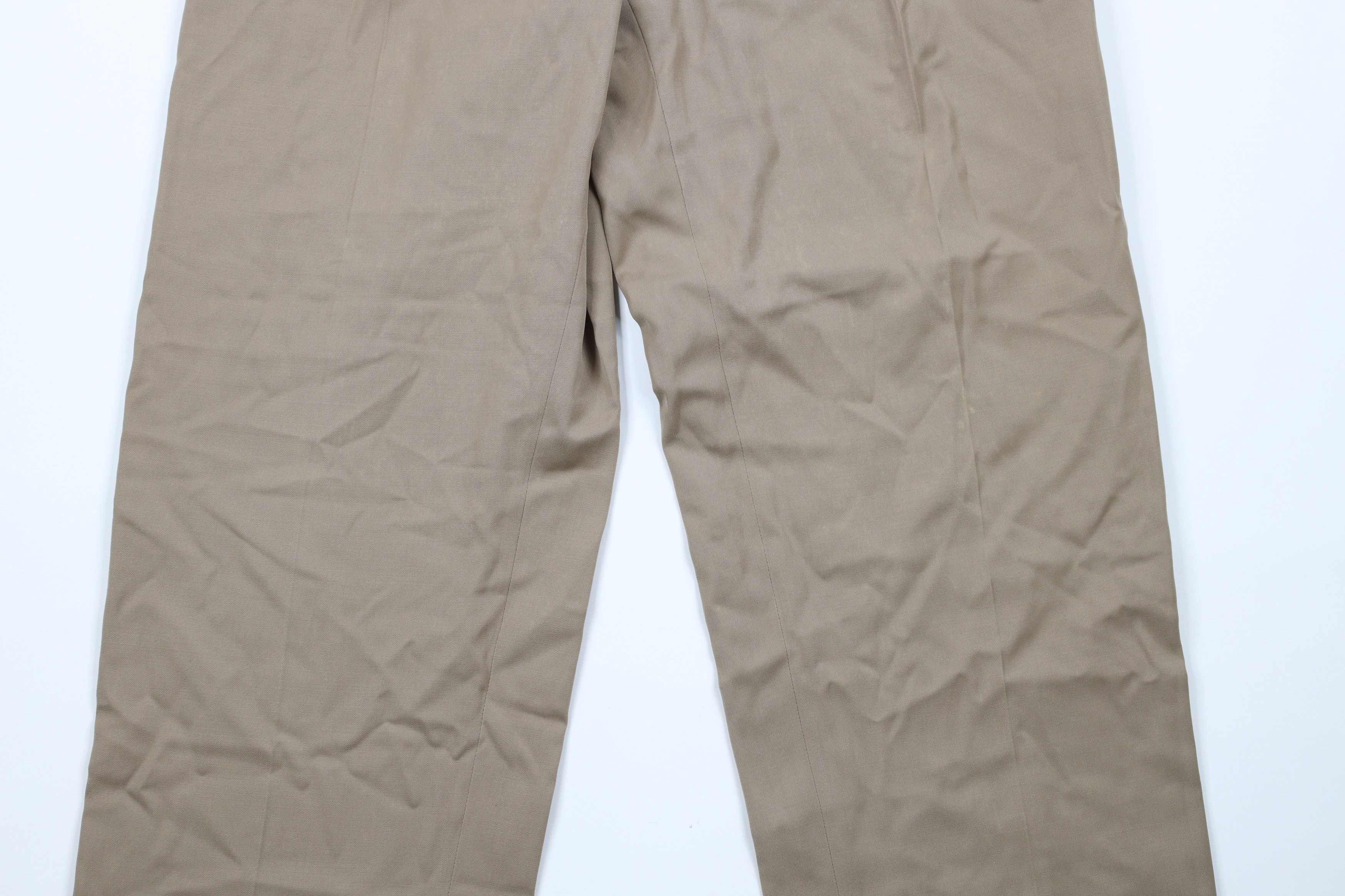 Ralph Lauren Vintage 70s Ralph Lauren Pleated Wide Leg Chino Pants USA Size US 32 / EU 48 - 4 Thumbnail