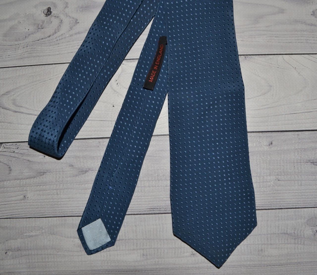 Yves Saint Laurent Vintage Tie Yves Saint Laurent Paris Blue All Silk-Soie Size ONE SIZE - 3 Thumbnail