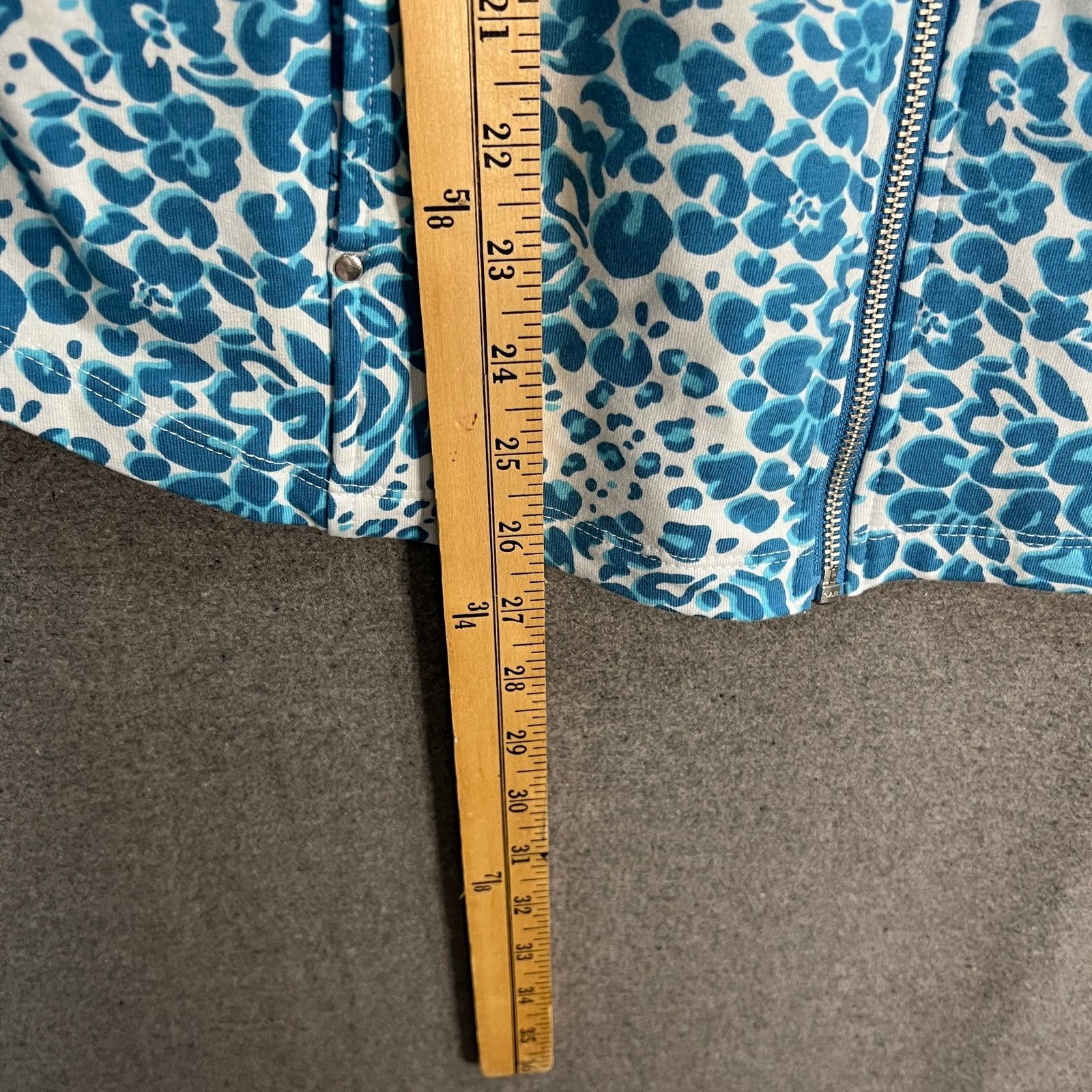 Other Sport Savvy Motion Printed French Terry Zip Front Size XS / US 0-2 / IT 36-38 - 5 Thumbnail