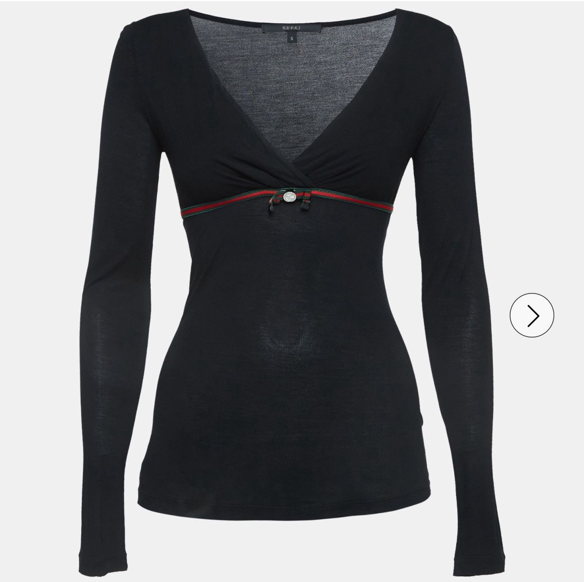 Gucci Modal Longsleeve Top Size M / US 6-8 / IT 42-44 - 3 Thumbnail
