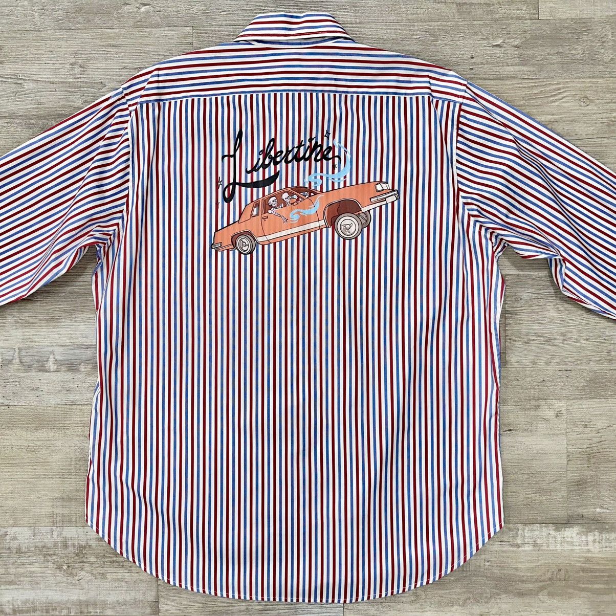 Libertine NEW LIBERTINE RED WHITE BLUE STRIPED MADE IN LA OVERSIZED S Size US S / EU 44-46 / 1 - 5 Thumbnail