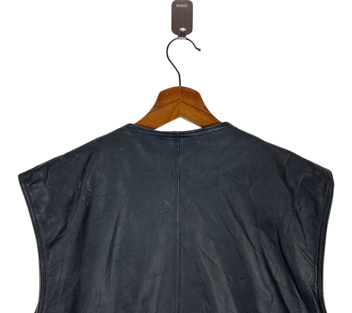 Urban Outfitters VINTAGE URBAN EXPRESS LEATHER VEST JACKET Size US M / EU 48-50 / 2 - 8 Thumbnail