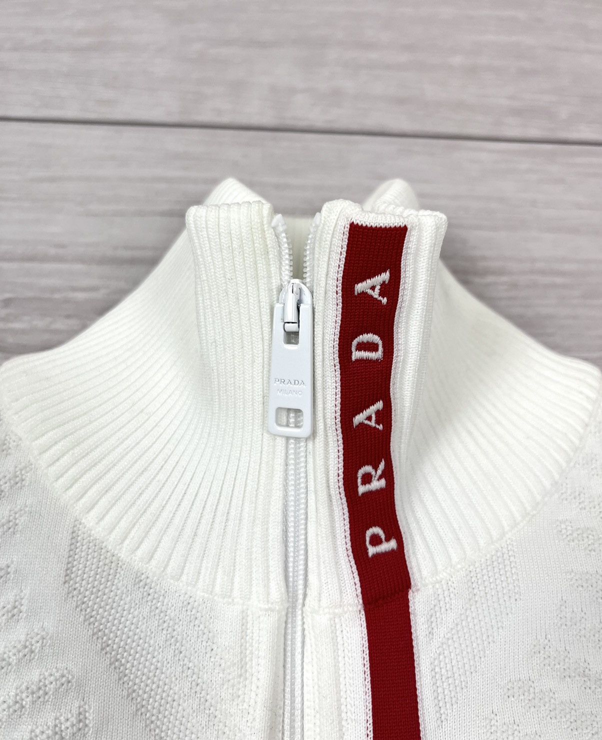 Prada Prada Linea Rossa Tech Ski Zip Top Sweater Size S / US 4 / IT 40 - 9 Thumbnail