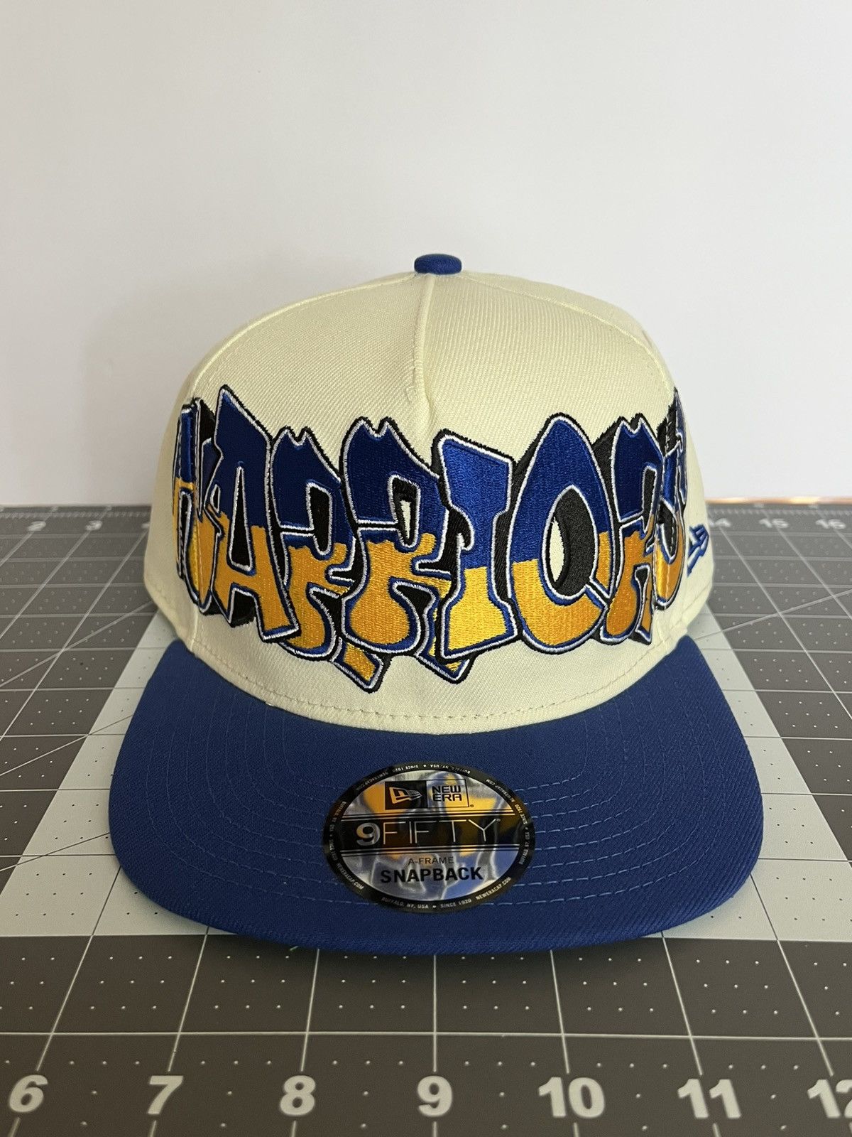 New Era Golden State Warriors Team Graffiti 9fifty A-Frame Snapback Size ONE SIZE - 1 Thumbnail