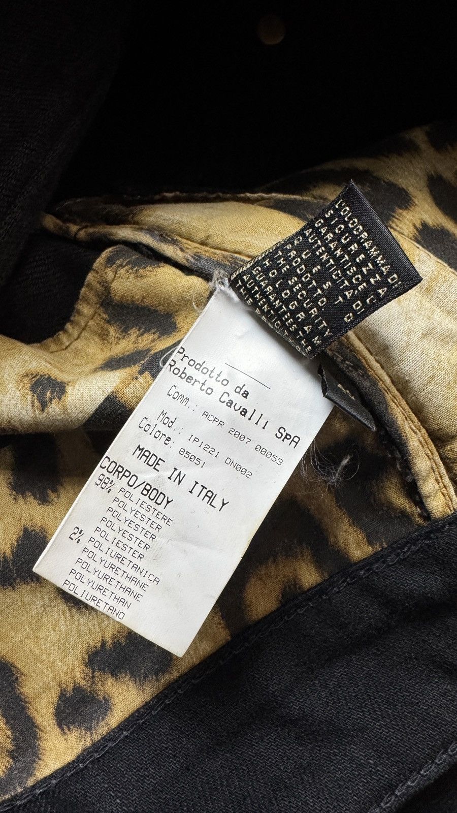 Roberto Cavalli Y2K Faded Punk Jeans grunge LGB hedi slimane dior ysl acne Size 27" / US 4 / IT 40 - 7 Thumbnail