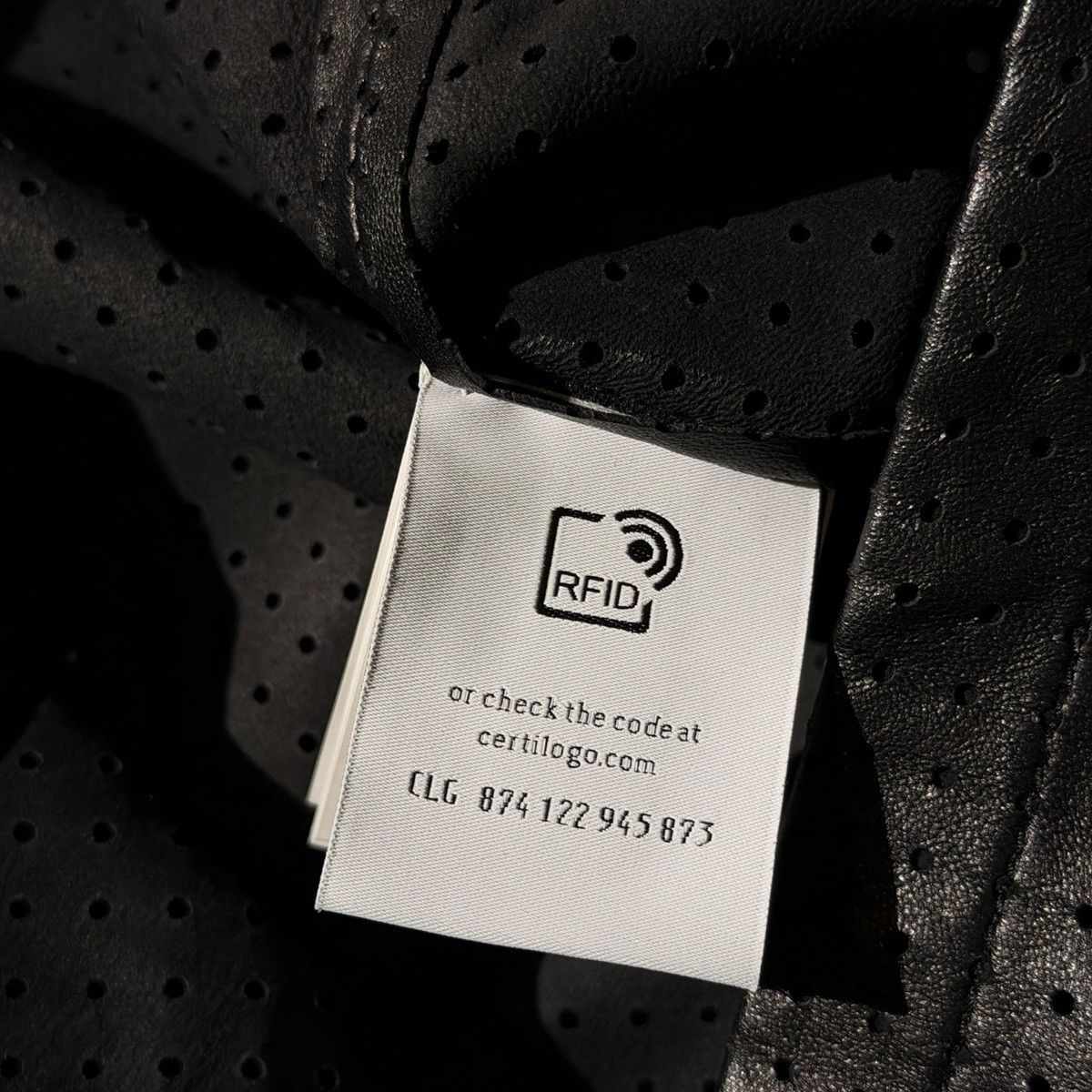 Off-White $2,800 natlover leather mesh jersey Size US XL / EU 56 / 4 - 8 Thumbnail