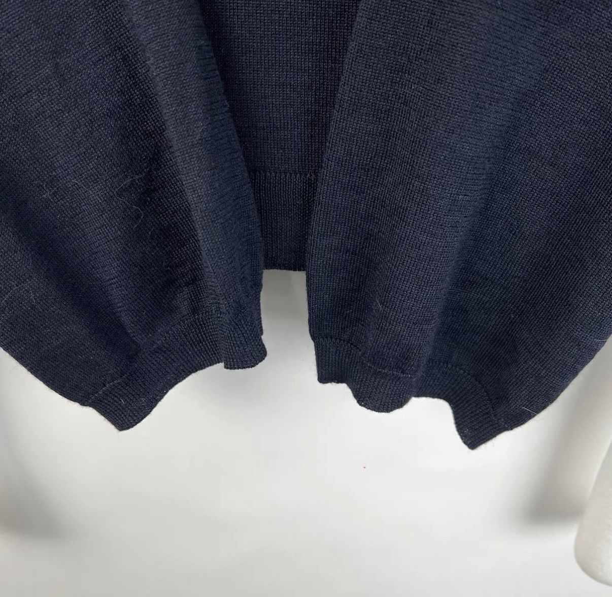 Dior Dior Navy Blue Emblem Embroidered Knit Sweater K12 Size S / US 4 / IT 40 - 7 Thumbnail
