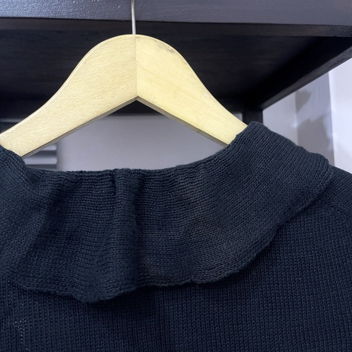 Yohji Yamamoto Yohji Yamamoto Noir Ruffle Knit Size S / US 4 / IT 40 - 7 Thumbnail