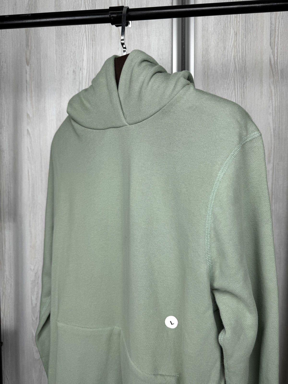John Elliott John Elliott light green sides zippers made in USA hoodie Size US L / EU 52-54 / 3 - 4 Thumbnail