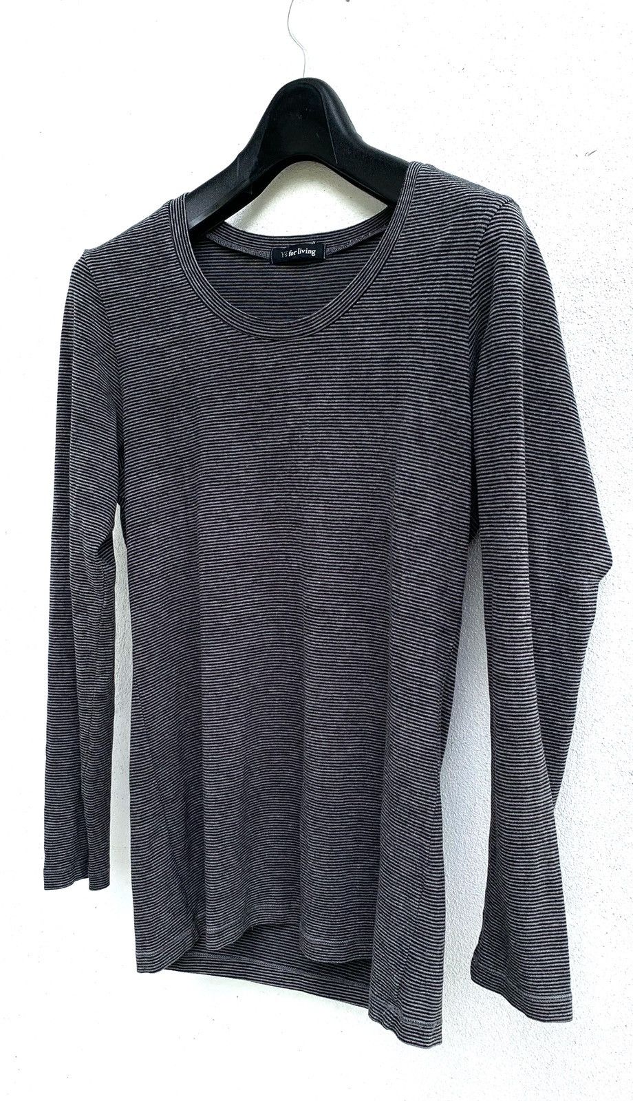 Japanese Brand × Yohji Yamamoto Y's For Living Longsleeve Stripes Shirt Size S / US 4 / IT 40 - 1 Thumbnail