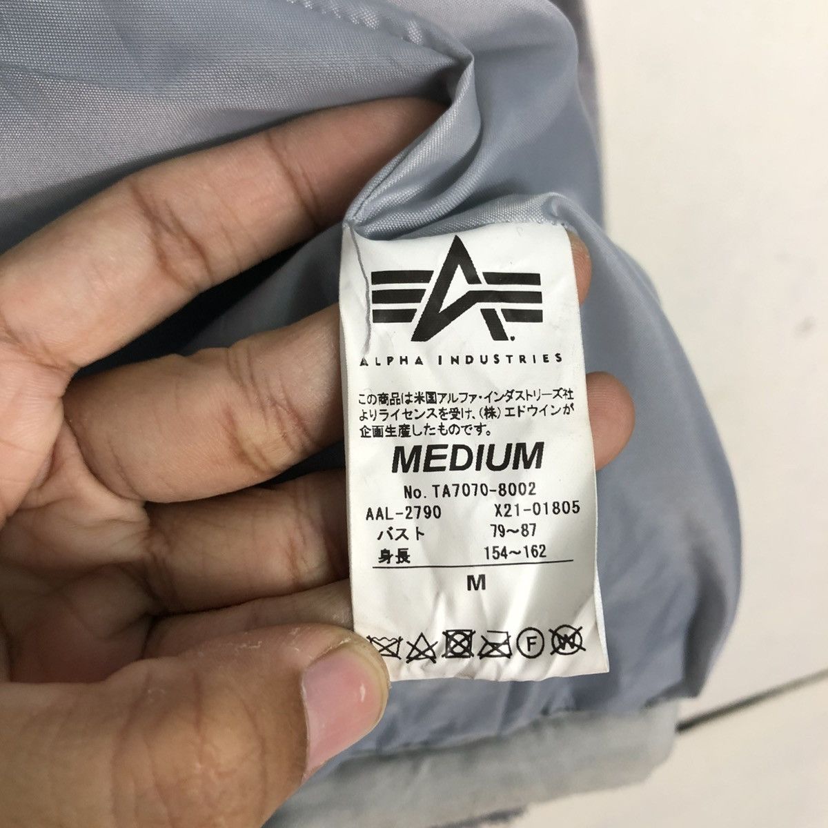 Alpha Industries 🔥VINTAGE DIP PILE FLEECE JACKET BUTTON ALPHA INDUSTRIES Size US M / EU 48-50 / 2 - 21 Thumbnail