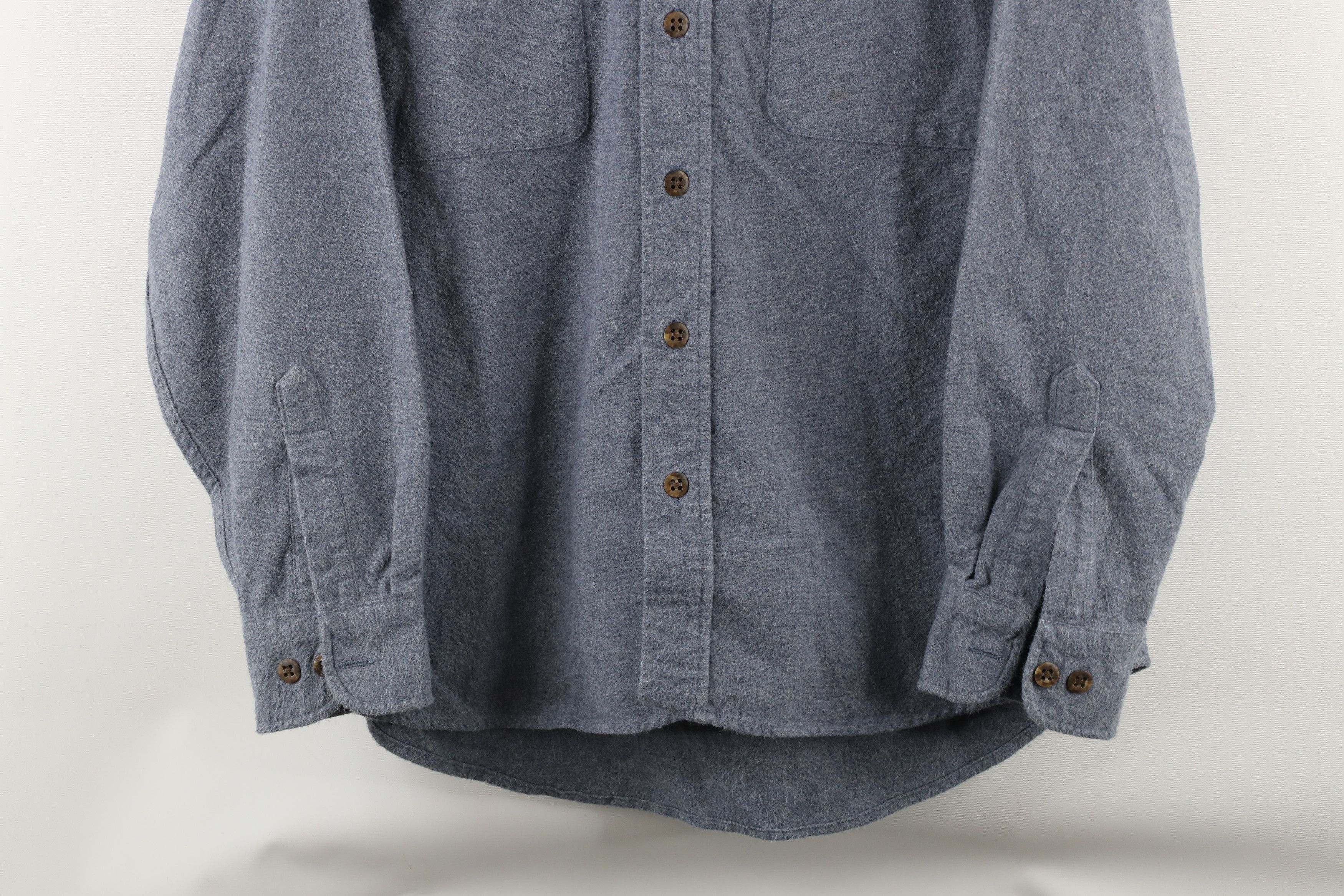 Vintage Vintage 90s Streetwear Chamois Cloth Collared Button Shirt Size US M / EU 48-50 / 2 - 3 Thumbnail
