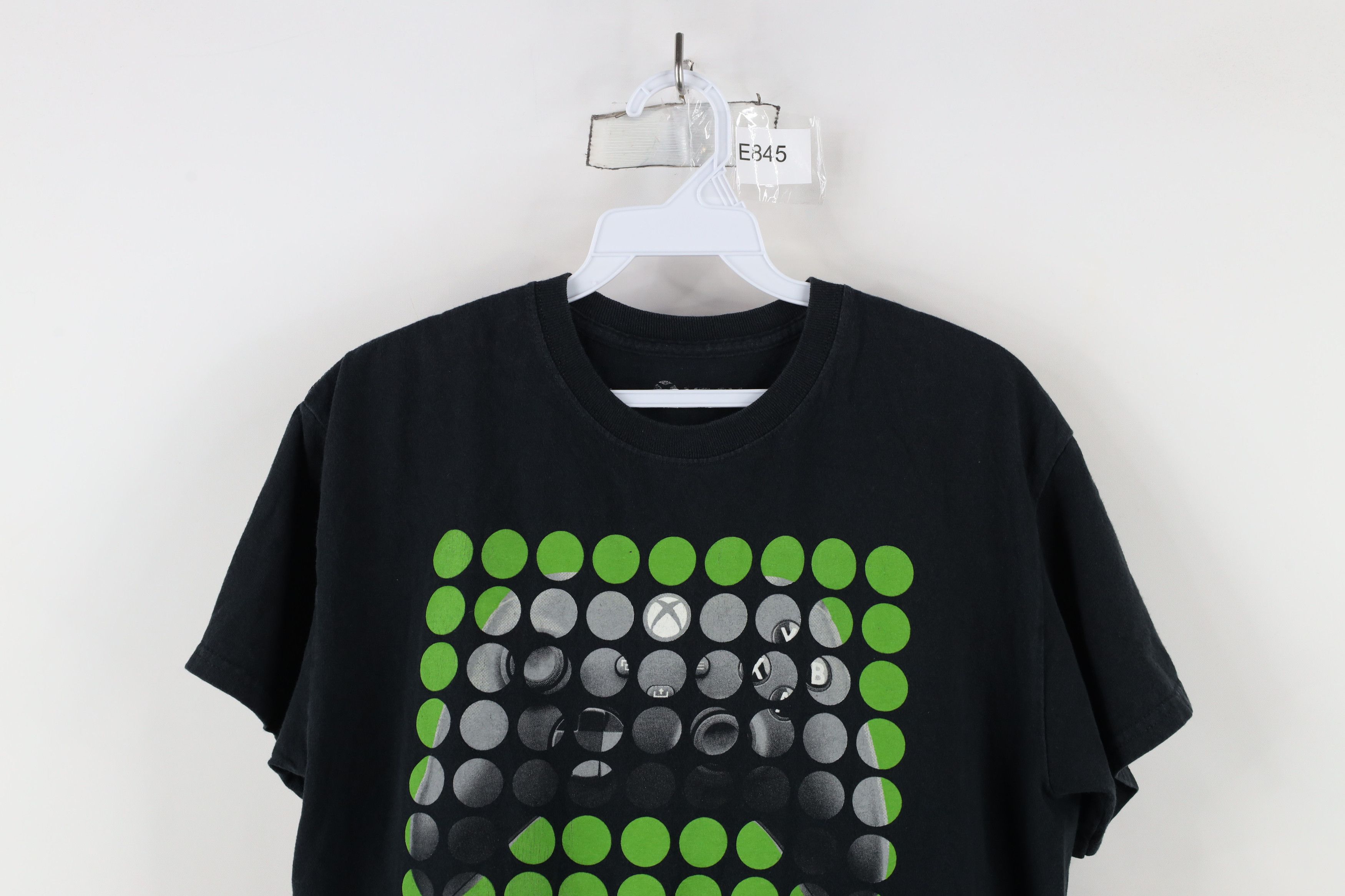 Vintage Vintage Y2K Microsoft Xbox Spell Video Game T-Shirt Black Size US M / EU 48-50 / 2 - 2 Thumbnail