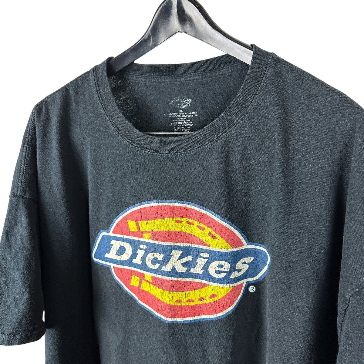 Dickies SIZE 3XL - Mens Y2K Dickies Center Logo Shirt Size US XXL / EU 58 / 5 - 6 Thumbnail