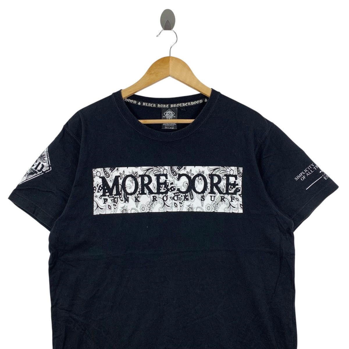 Japanese Brand More Core Division MCD Japanese Brand Casualwear Big T-Shirt Size US XL / EU 56 / 4 - 2 Thumbnail