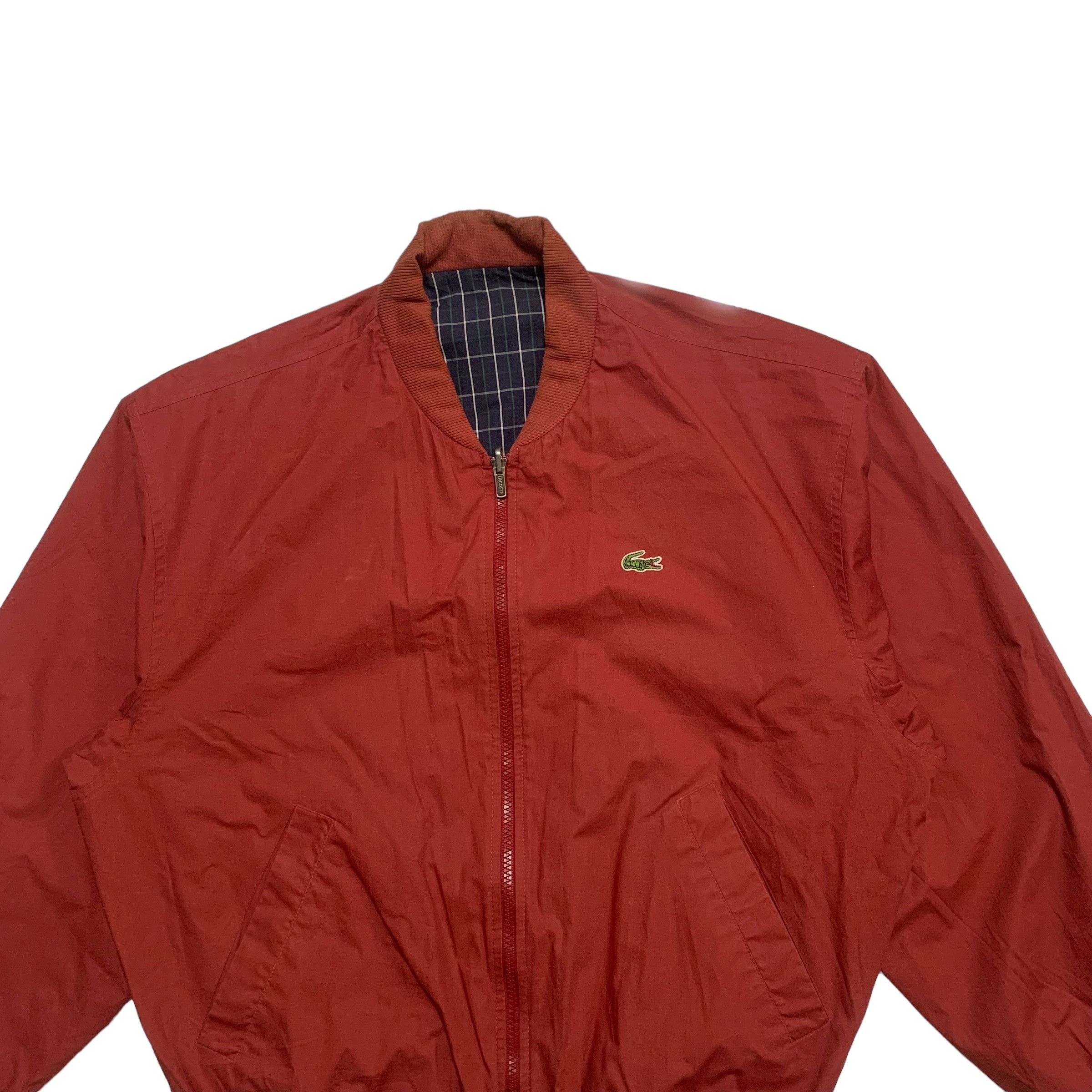 Lacoste Vintage 80s Lacoste Reversible Bomber Jacket Size US L / EU 52-54 / 3 - 5 Thumbnail
