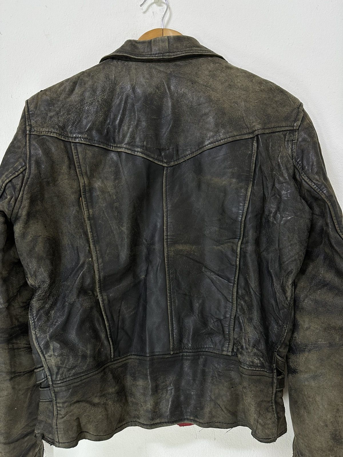 Seditionaries Seditionaries 666 Double Collar Leather Jacket Punk Jacket Size US S / EU 44-46 / 1 - 10 Thumbnail