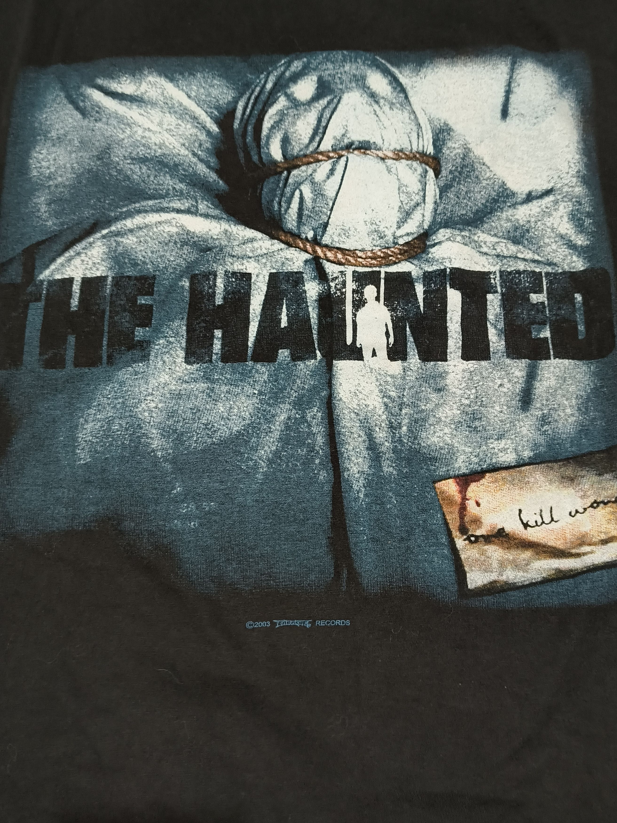 Band Tees Vintage The haunted (One kill wonder) Ls shirt Size US XL / EU 56 / 4 - 2 Thumbnail