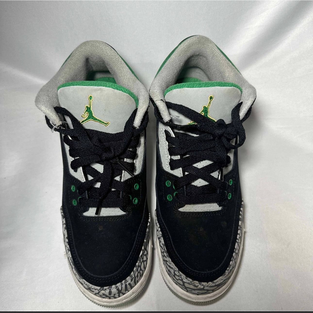 Jordan Brand × Nike Size 7 - Nike Air Jordan 3 Retro GS Pine Green Men's Shoes Size US 7 / EU 40 - 4 Thumbnail
