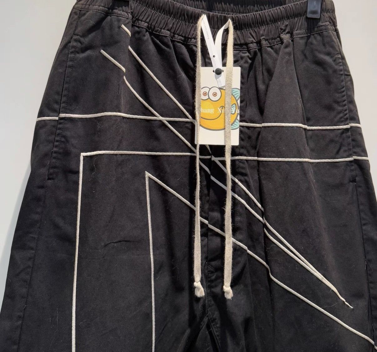 Rick Owens Rick Owens Mainline Runway Pleated Drawstring Shorts Size US 38 / EU 54 - 2 Thumbnail