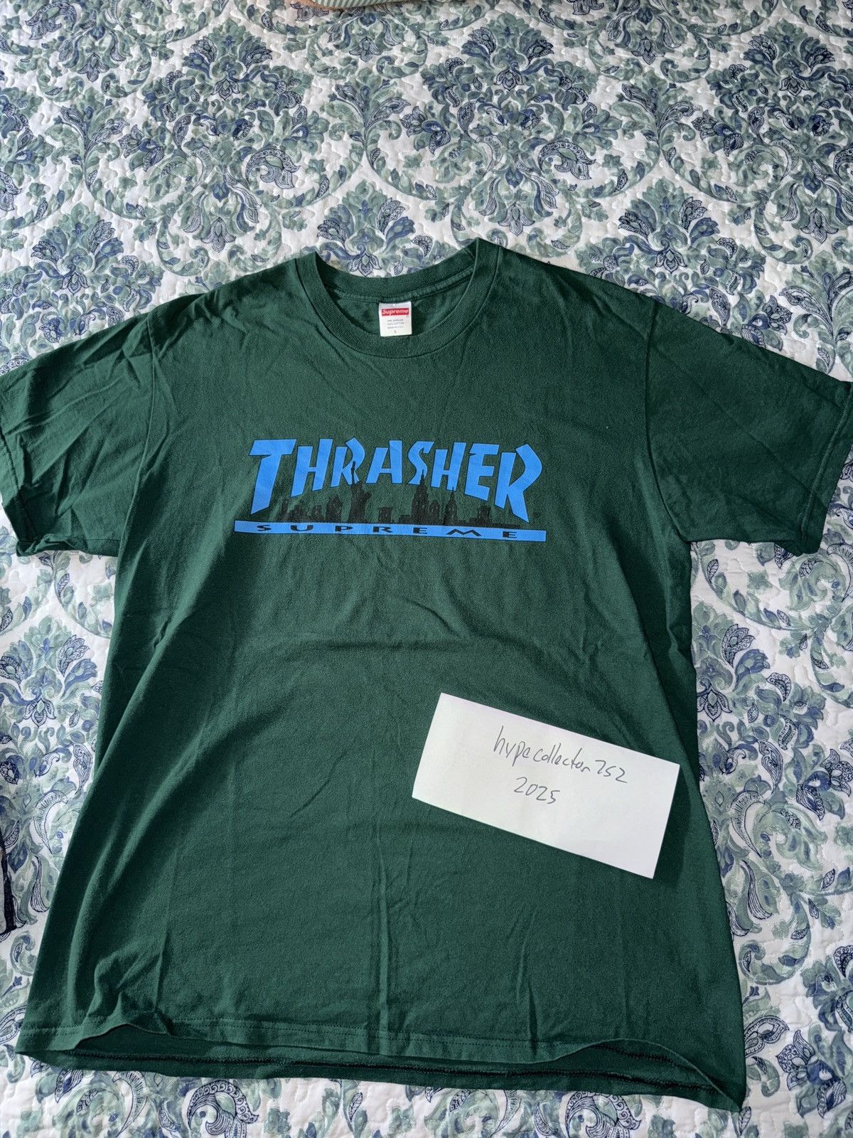 Supreme × Thrasher Supreme thrasher Skyline tee Size US L / EU 52-54 / 3 - 1 Thumbnail