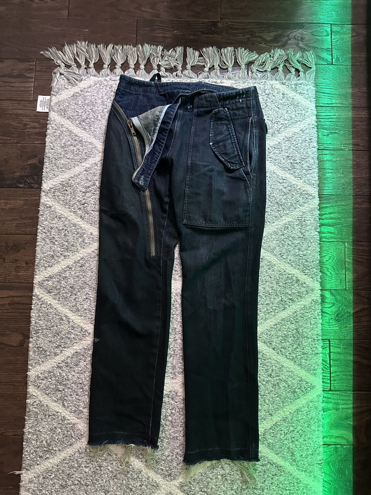 Rick Owens Drkshdw Rick Owens SS08 Strutter Aircuts Size US 28 / EU 44 - 1 Thumbnail