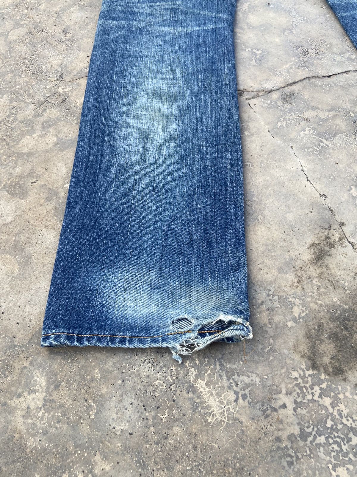 Japanese Brand UNIQLO PATCHWORK REWORK PANT Size US 33 - 6 Thumbnail