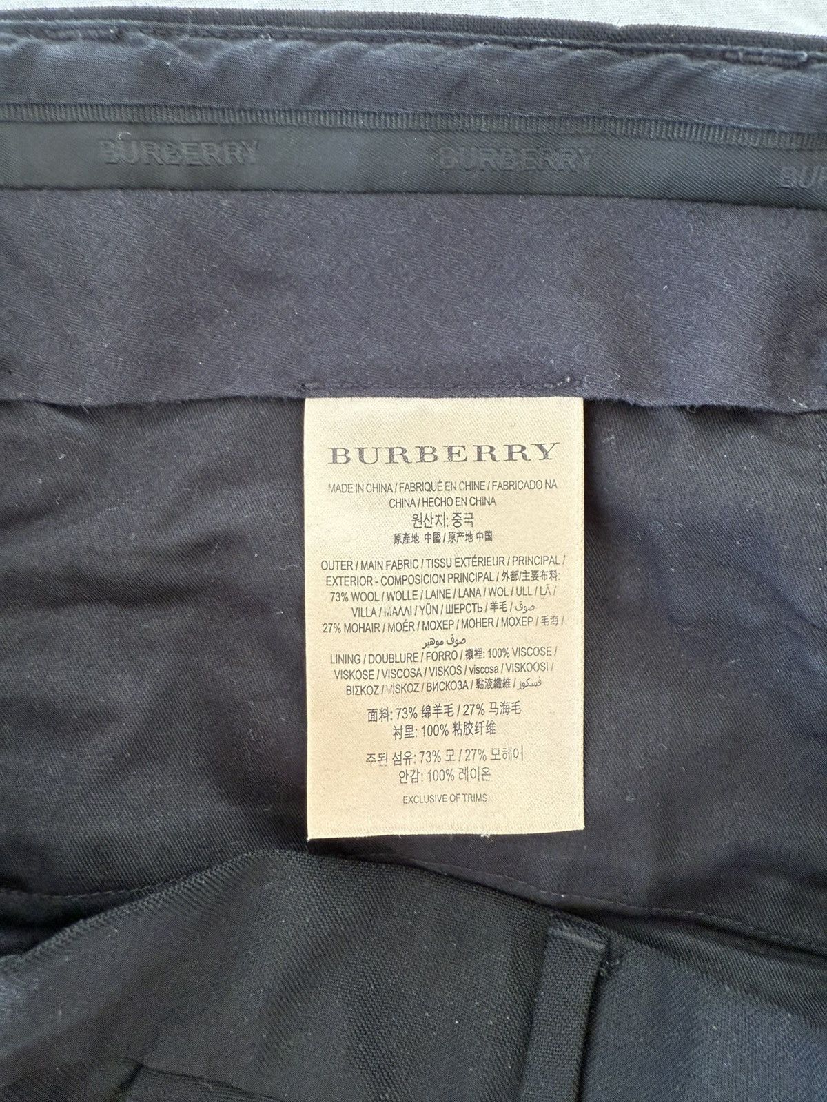 Burberry Burberry tuxedo pants uniforms Size 46R - 4 Thumbnail
