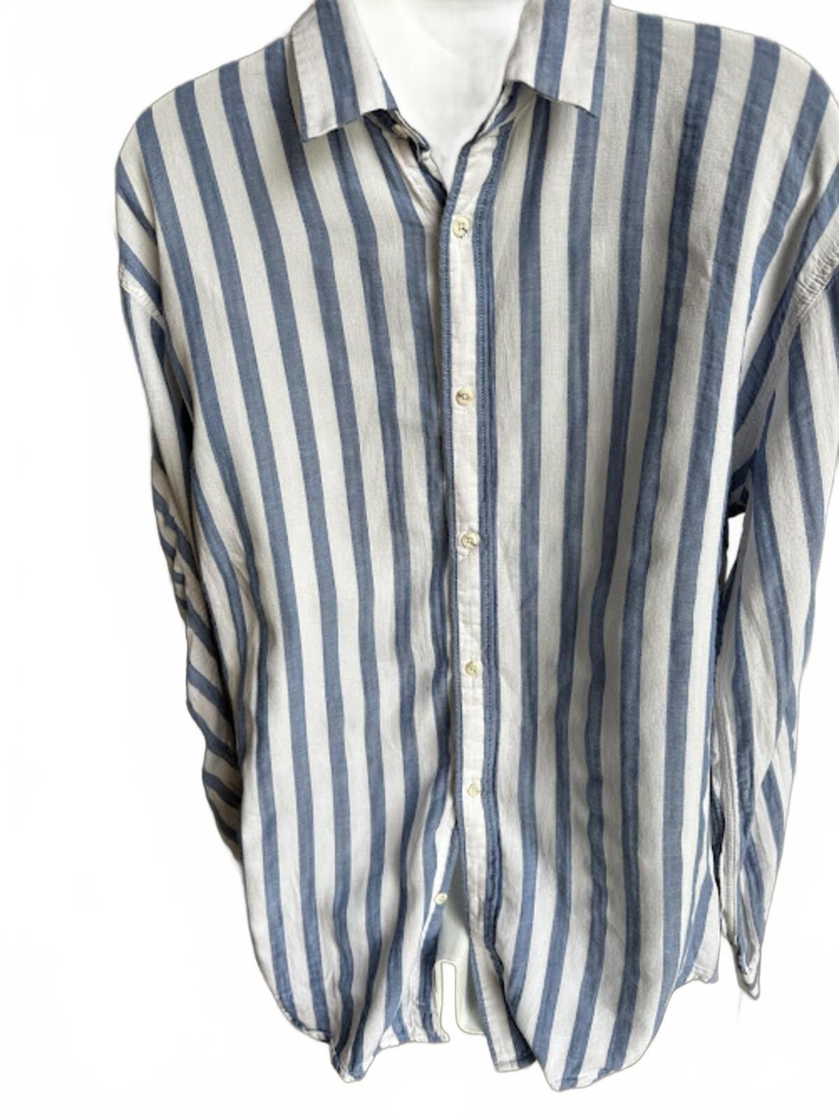 Scotch & Soda Scotch & Soda Vacanza Stripe Shirt L Size US L / EU 52-54 / 3 - 1 Thumbnail