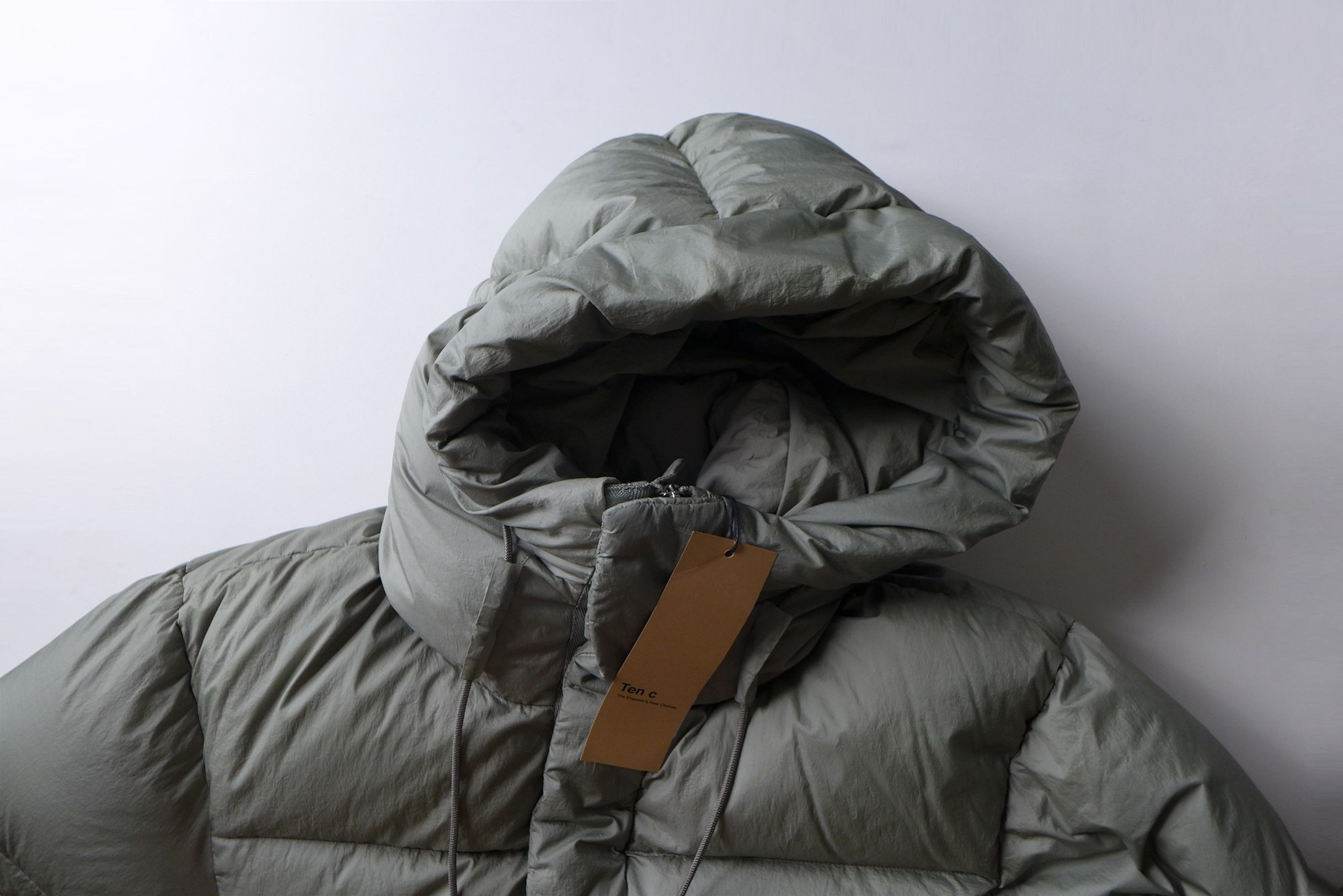 Ten C Ten C Alpine Down Jacket - Sage Green - Size 54 Size US L / EU 52-54 / 3 - 6 Thumbnail